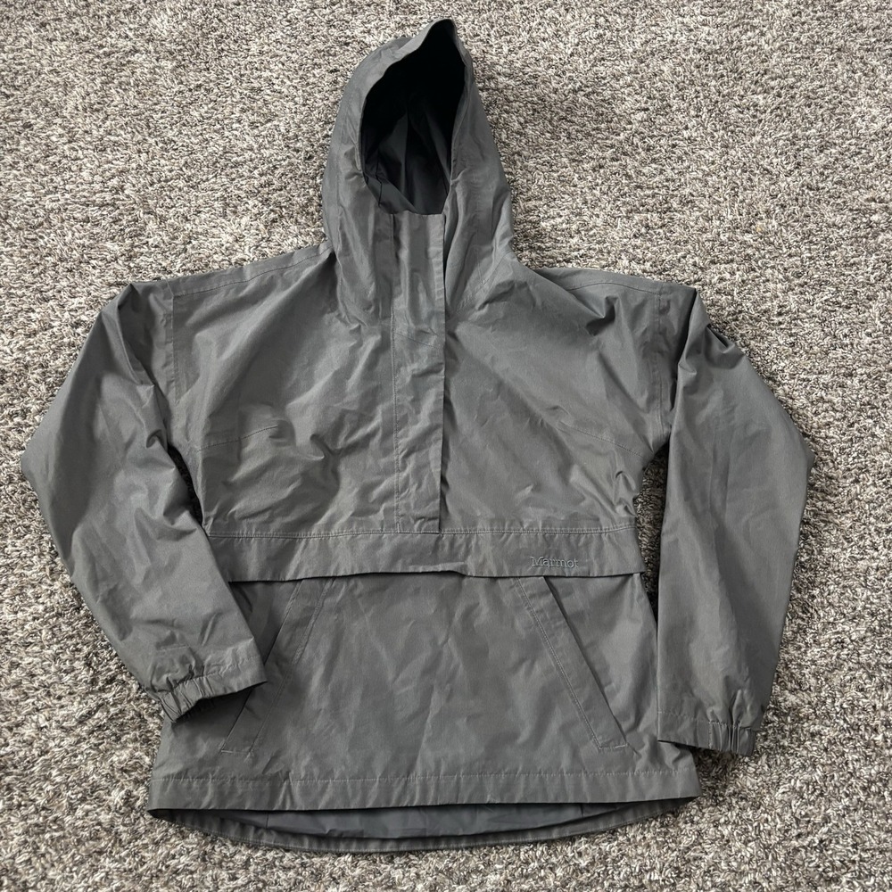 Marmot Bennu Anorak Waterproof Windproof Hooded Lined‎ Jacket Women's Size Small